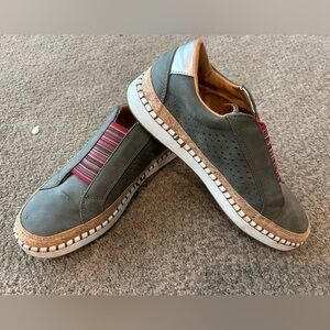 Stylish Green Slip-On Shoes